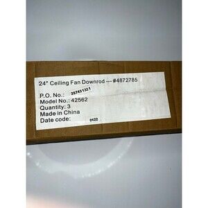 Harbor Breeze Universal 24-in Polished Downrods New ( Pack Of 3 )